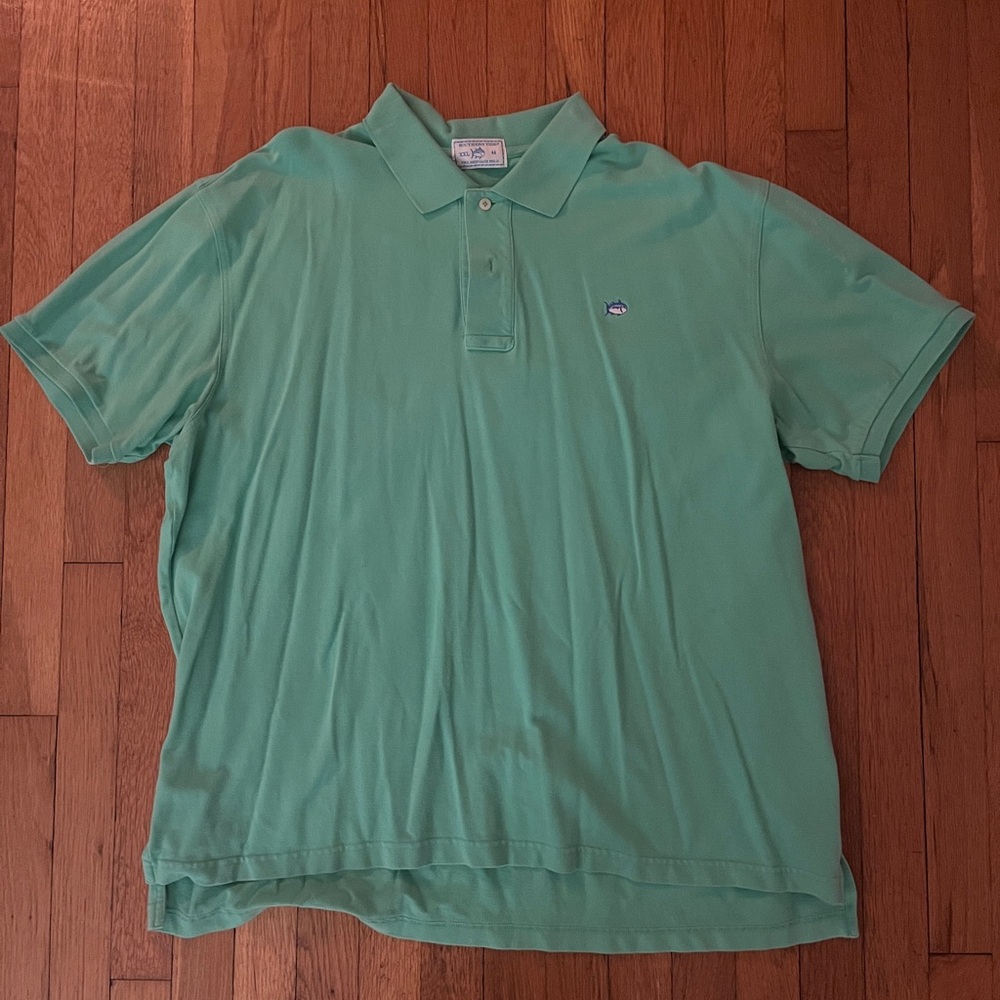Southern Tide Seafoam Polo Shirt